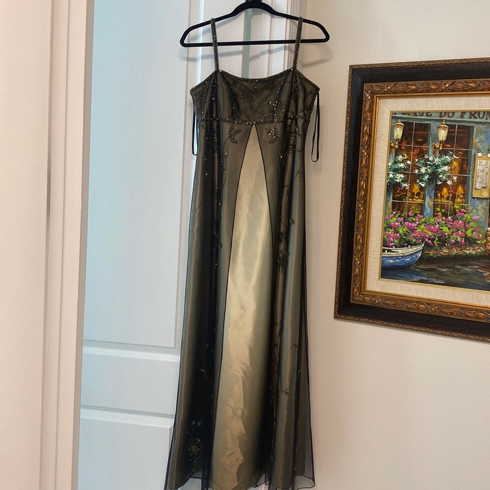 Beaded Long Gown